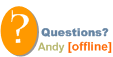 Chat with Andy (if online)