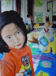 Isabel in Playroom