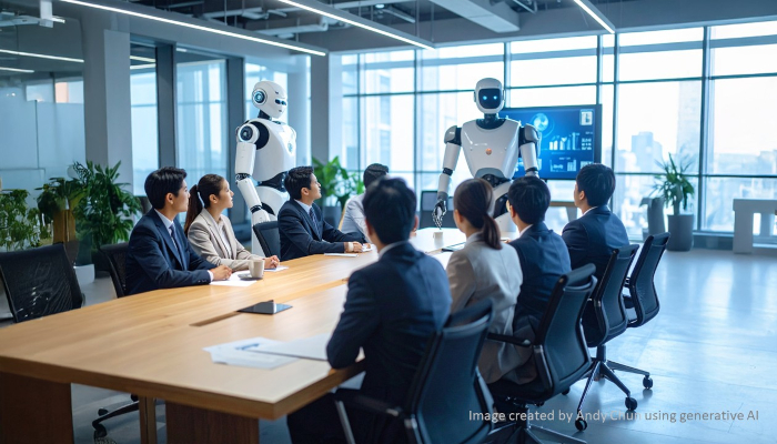 Chun's LinkedIn article on AI in the Board