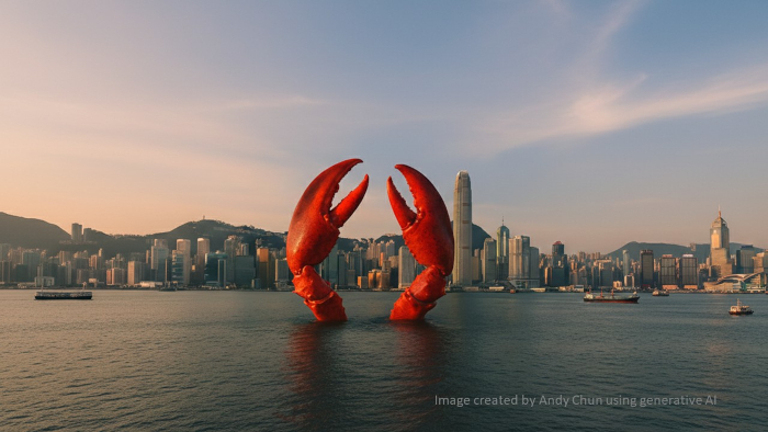 Chun's article in LinkedIn on OpenClaw and Hong Kong