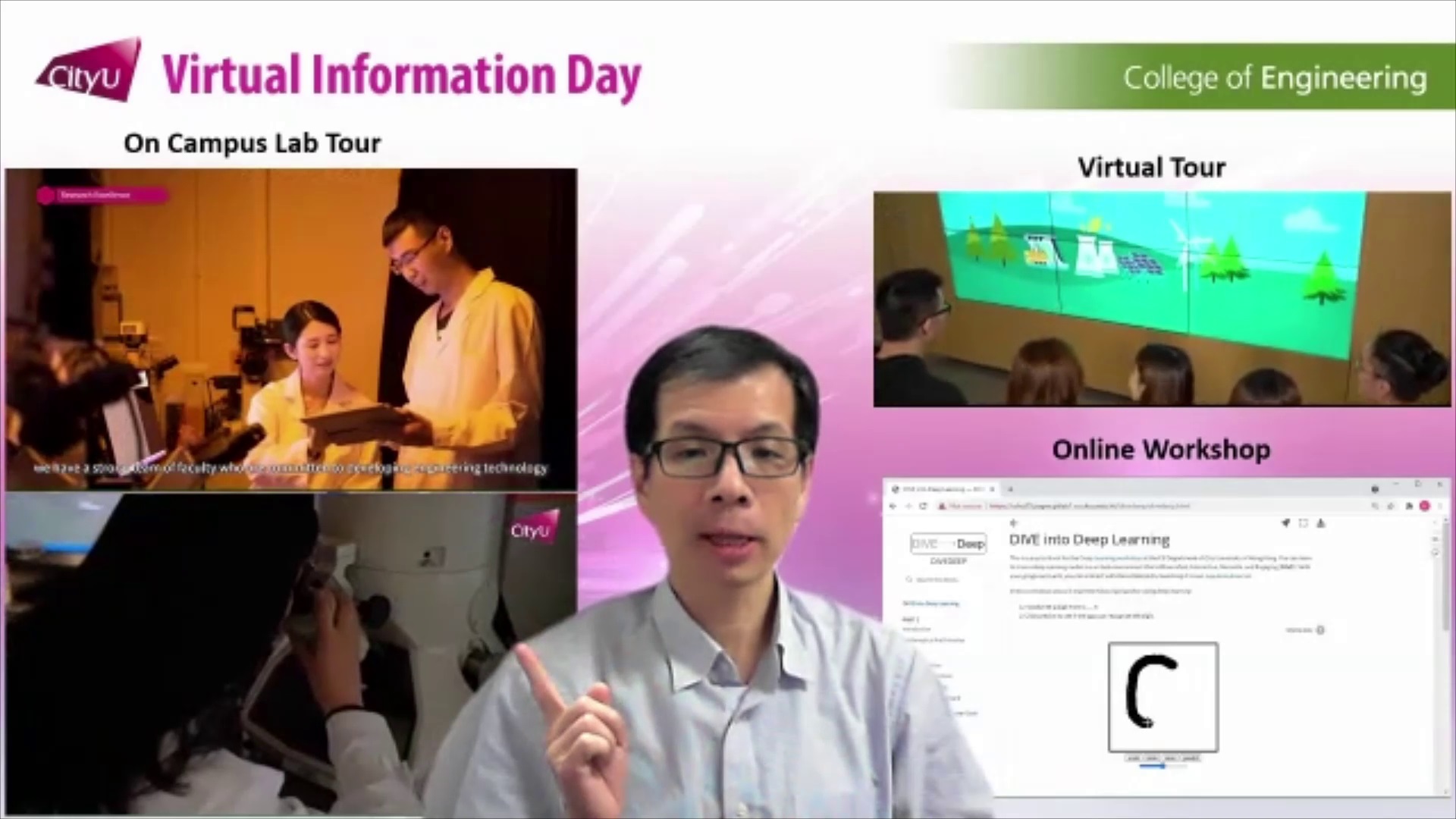 link to CityU Information Day 2021 College of Engineering Talk Promotion