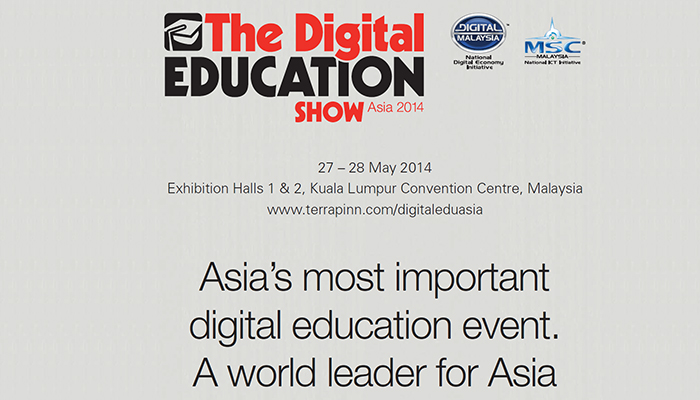Dr. Chun giving the closing keynote at 2014 Digital Education Show